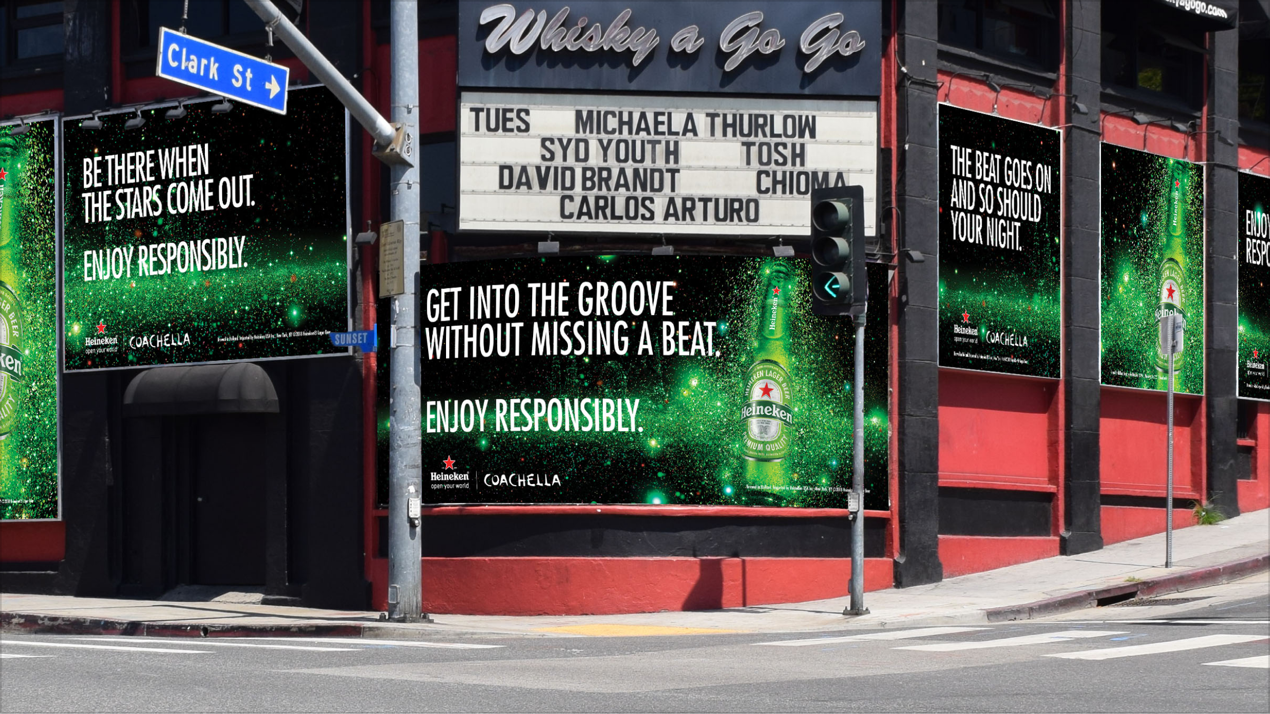 Heineken Coachella campaign