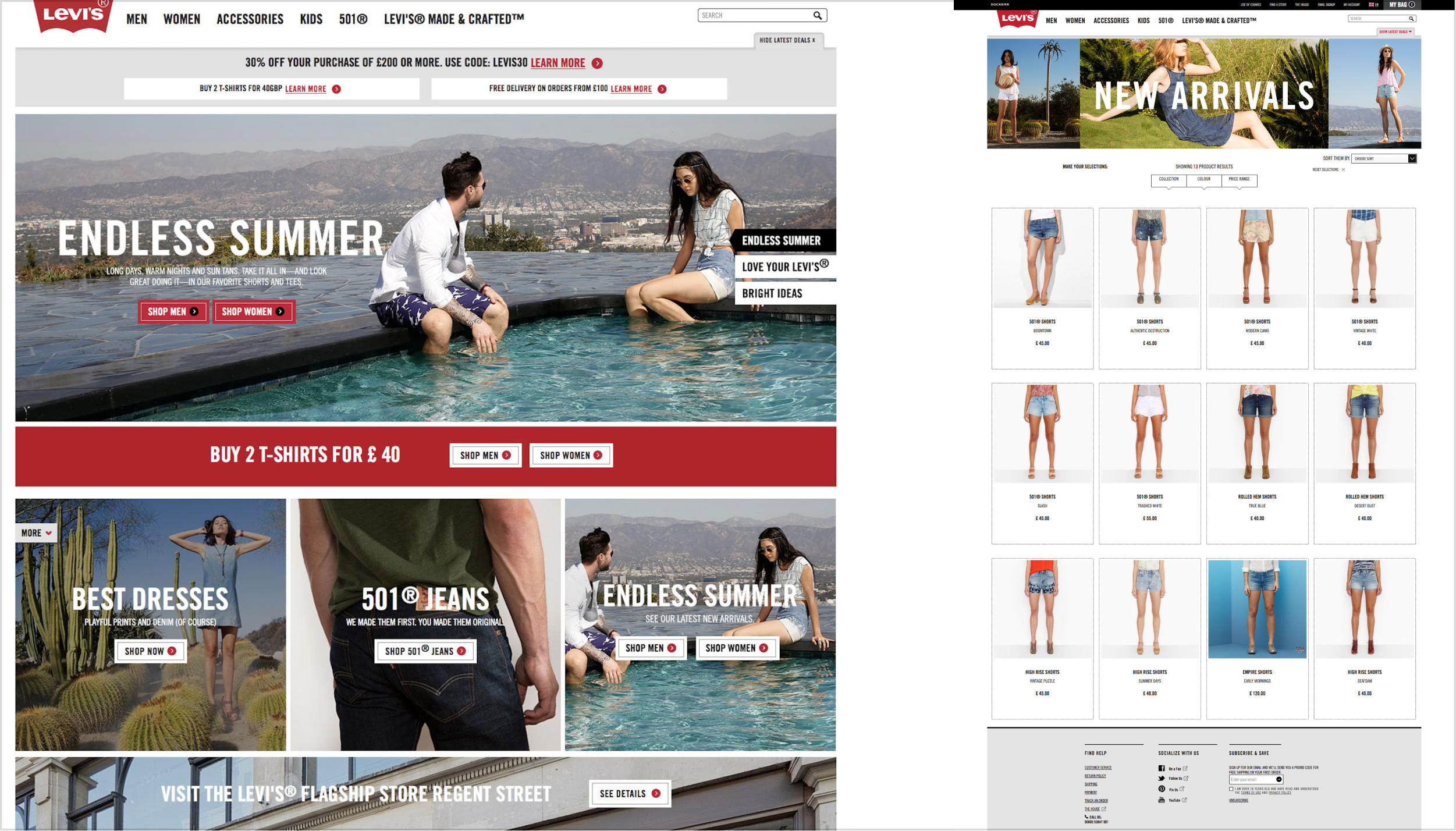 Levi's Campaign Image